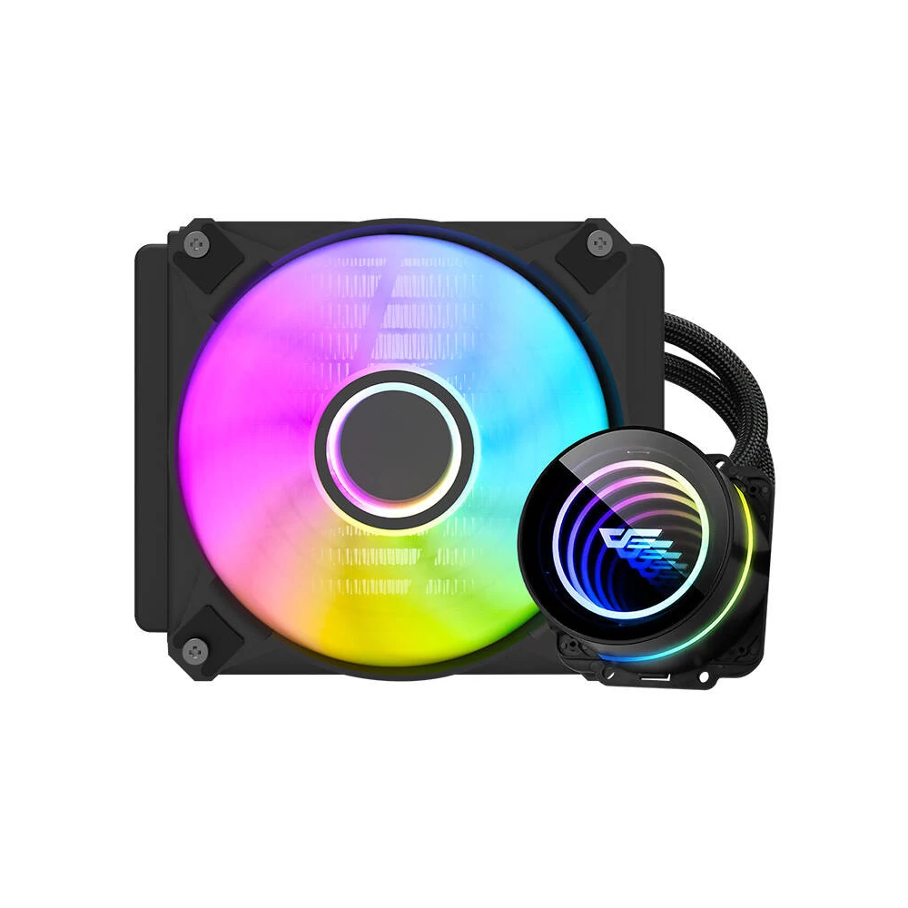 Darkflash DX120 V2.6 CPU folyadékhűtő (fekete)