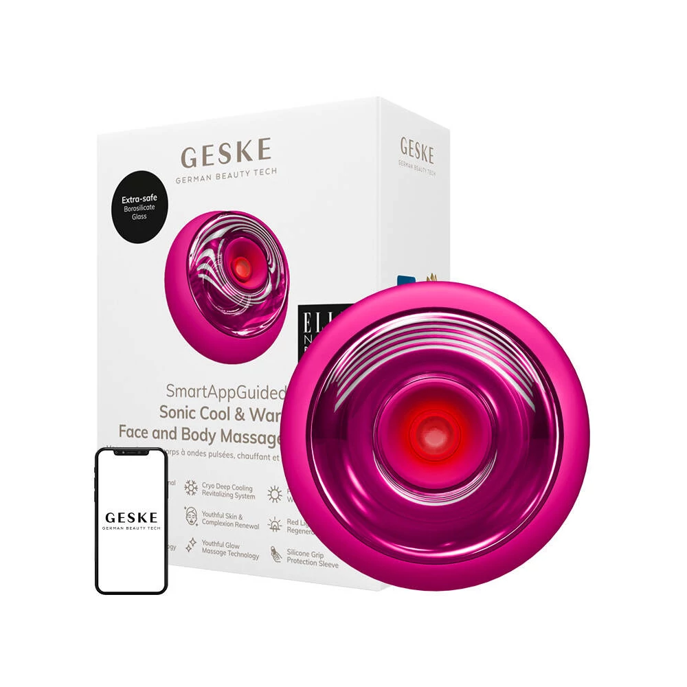 Geske Sonic Cool & Warm 9 az 1-ben arc- és testmasszírozó (magenta)