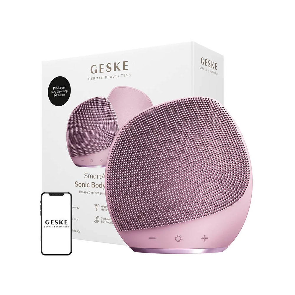Geske Brush&Intensive Sonic 7 az 1-ben testkefe (rózsaszín)