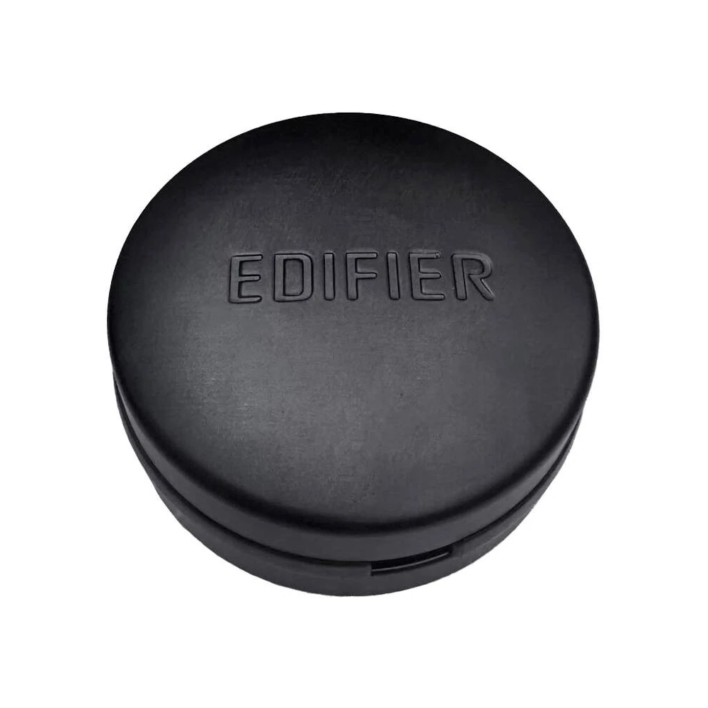 Wired headphones aluminium case (black)