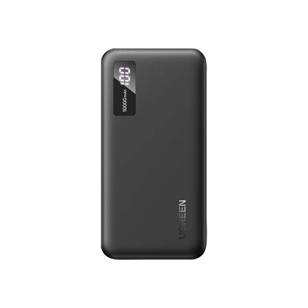 UGREEN PB311 powerbank, 10000mAh, USB + USB-C, 20W PD (fekete)
