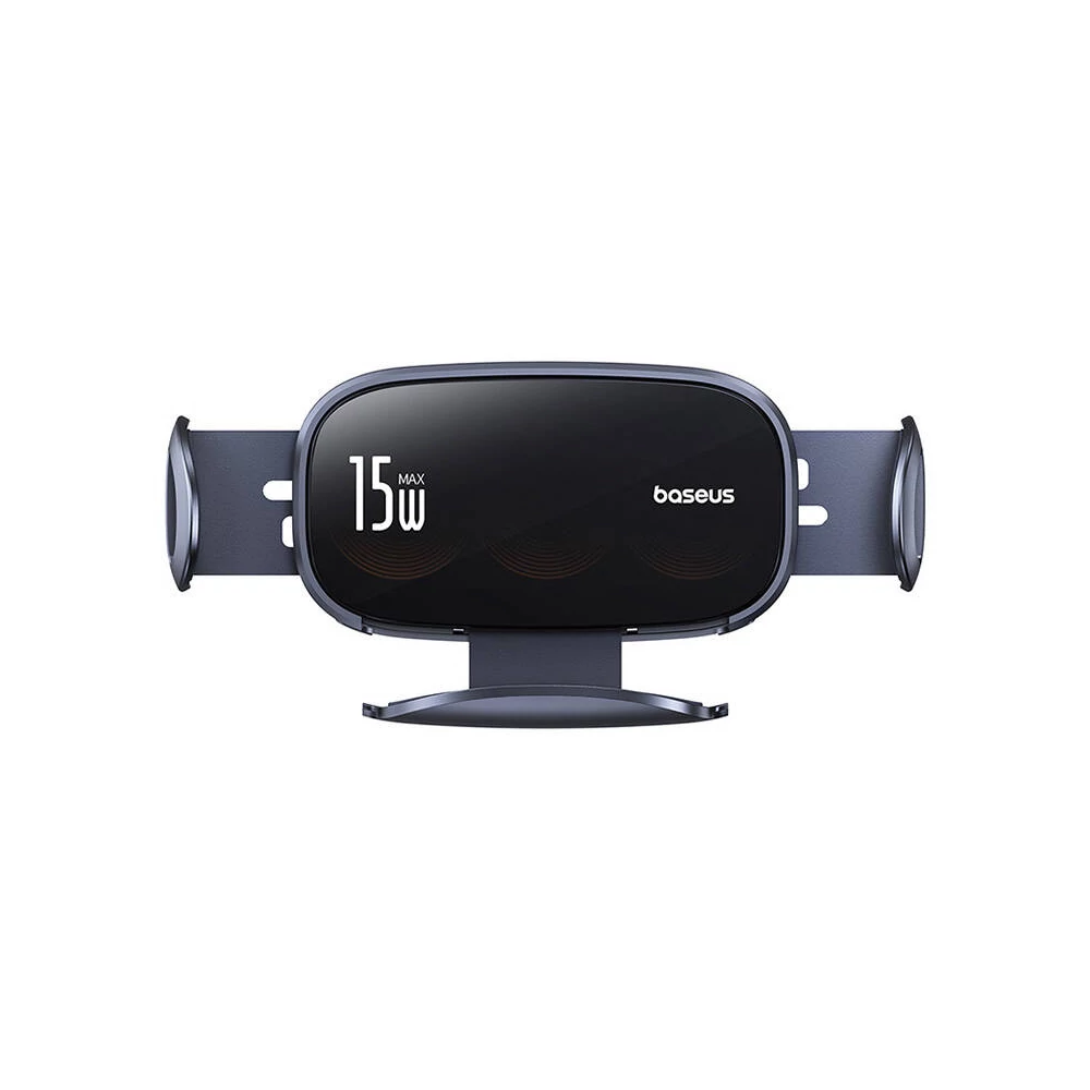 Car holder with inductive charger Baseus LightChaser (Black)