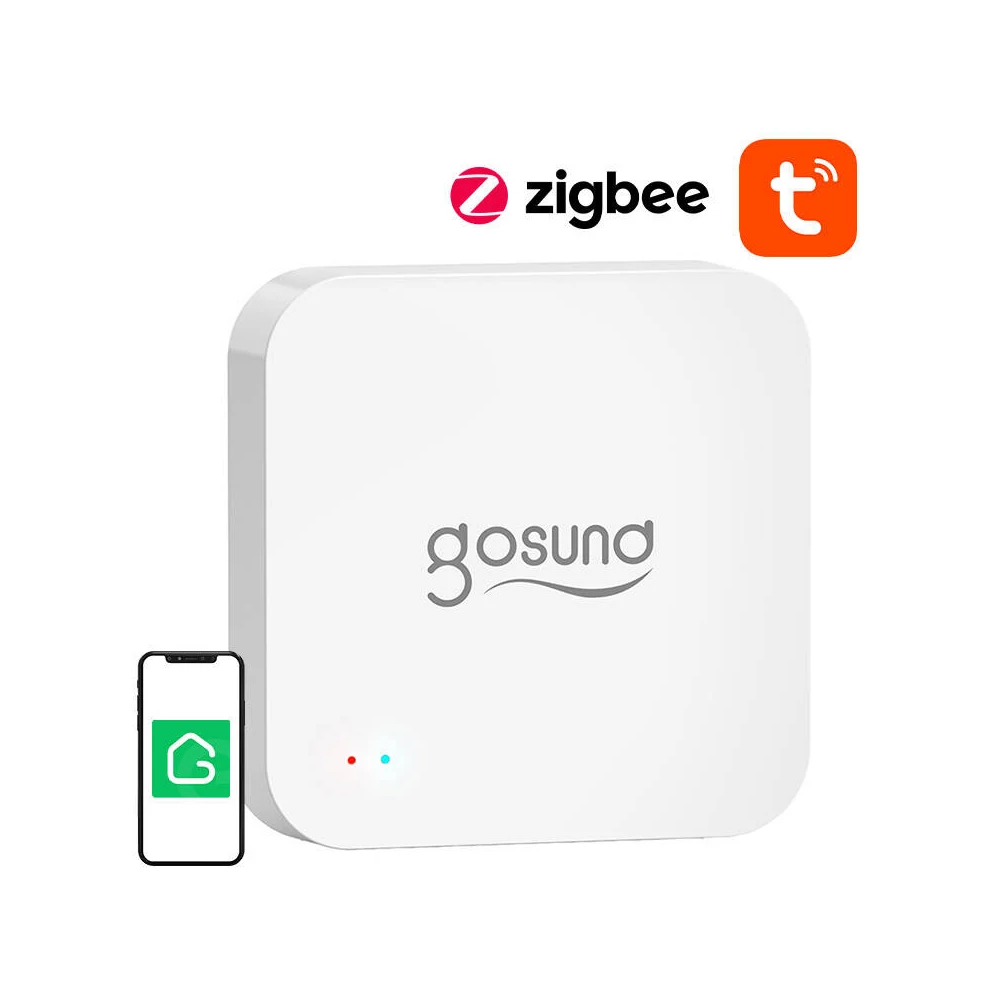 Gosund ST21 Zigbee/WiFi/BLE intelligens gateway/átjáró vezérlőegység