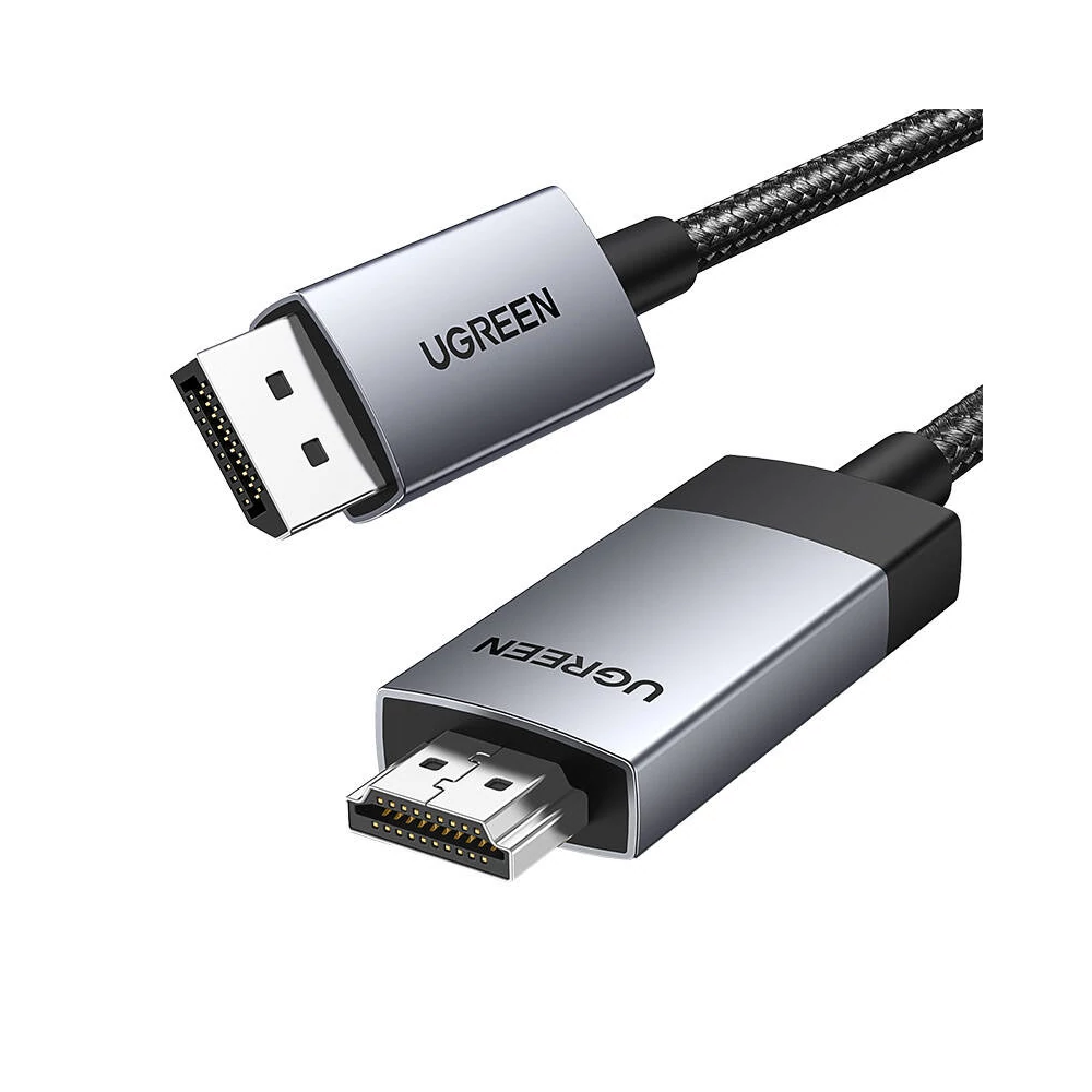 UGREEN DP119 DisplayPort-HDMI kábel, 4K 60Hz, 3m (fekete)