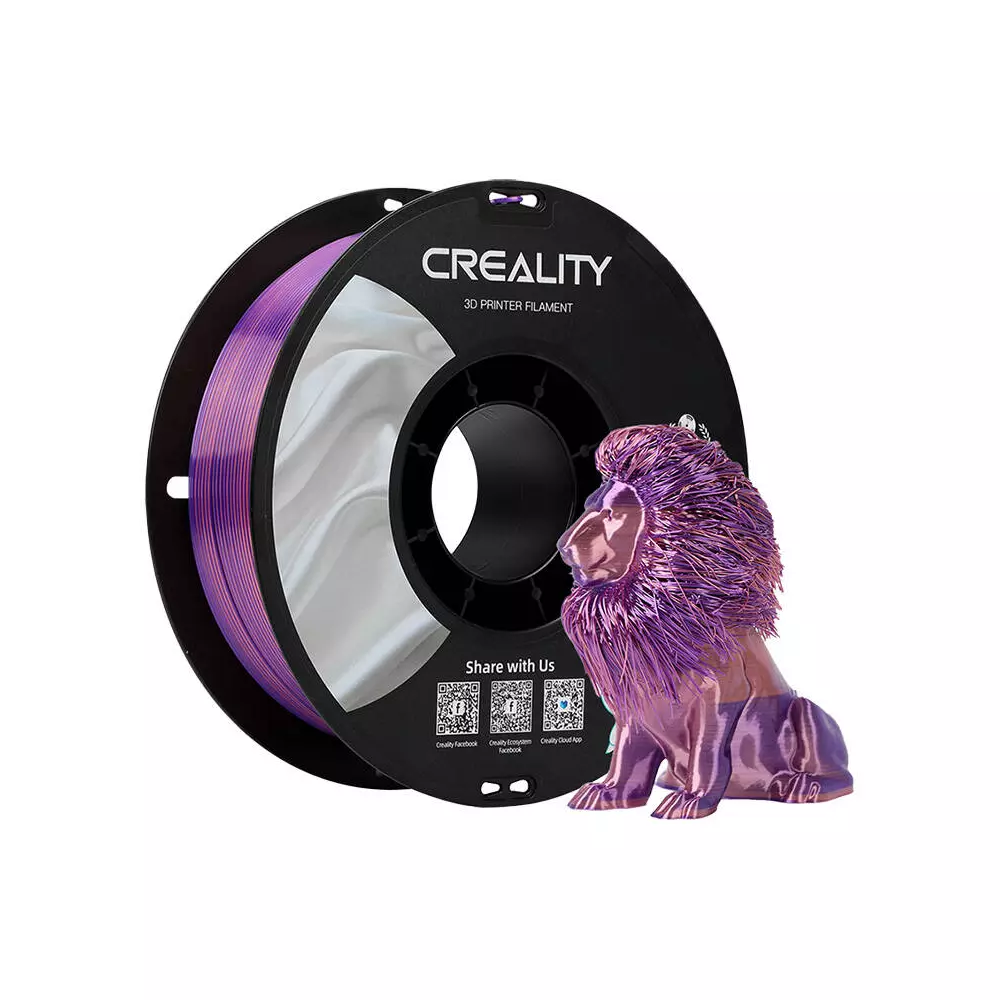 CR-Silk PLA Filament Creality (Pink-purple)