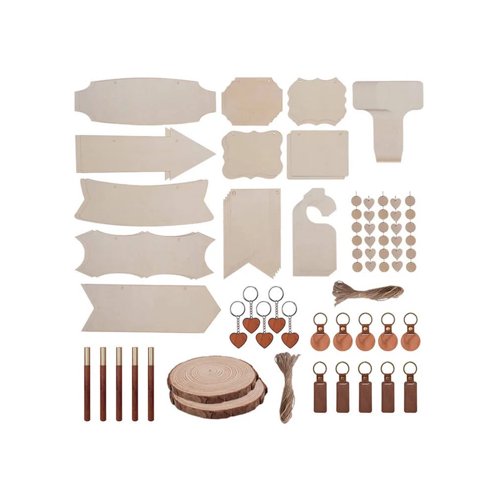 LaserPecker Wooden engraving materials set (190 pcs)