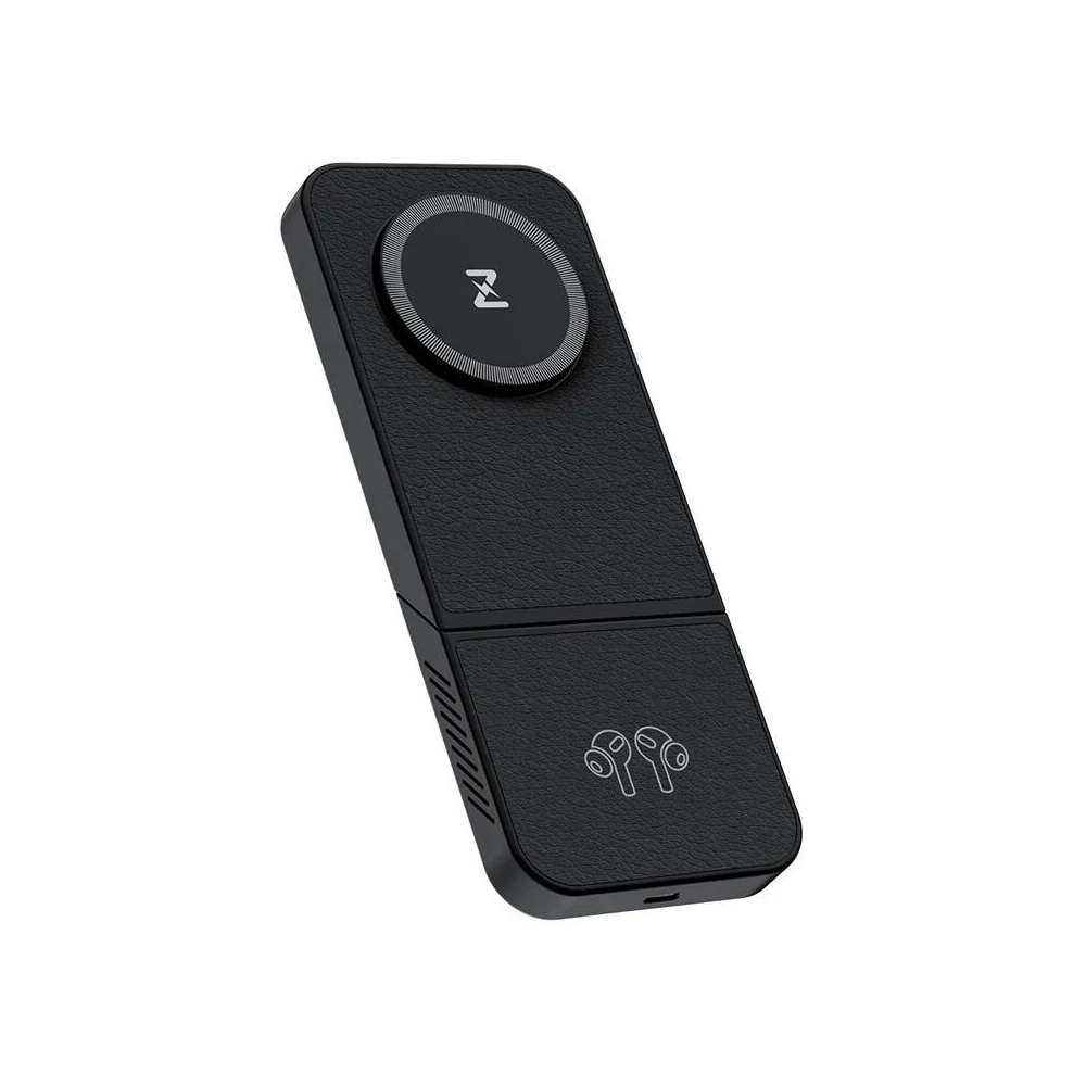 Wireless Charger, INVZI, MGF7B, 3in1, 15W (black)