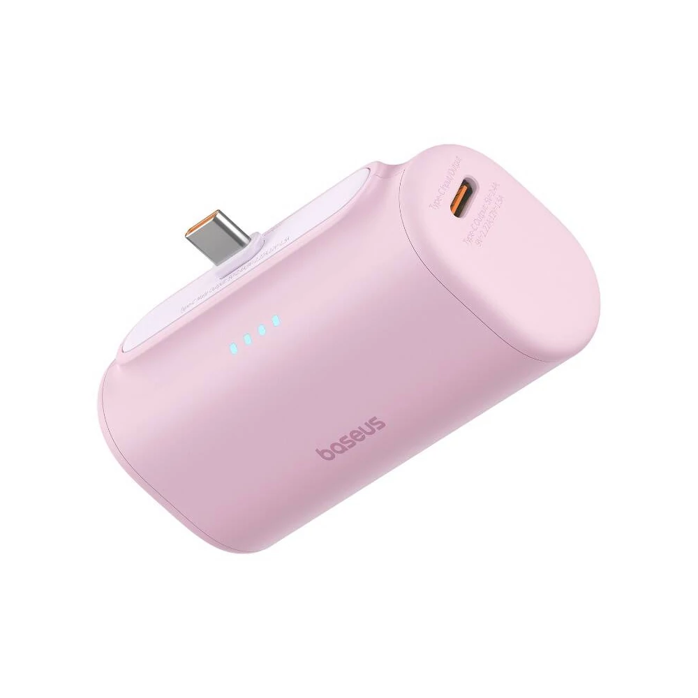 Powerbank Baseus Compact USB-C 5000mAh, 20W (pink)