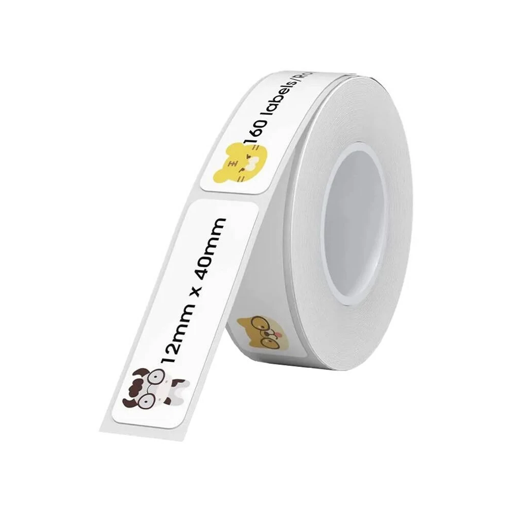 Thermal labels Niimbot stickers 12x40 mm, 160 pcs