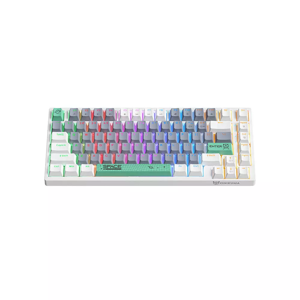 ONIKUMA G52 82 Keys USB Wired Mechanical Keyboard