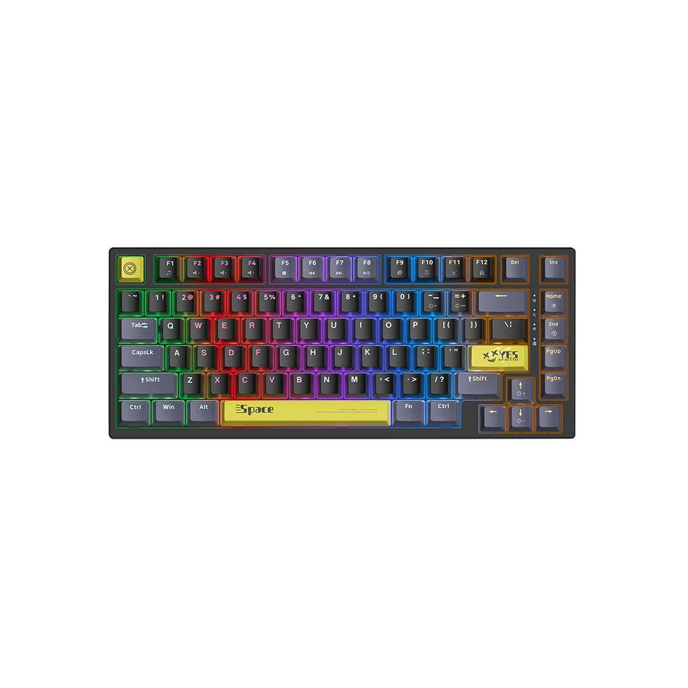 ONIKUMA G52 82 Keys USB Wired Mechanical Keyboard