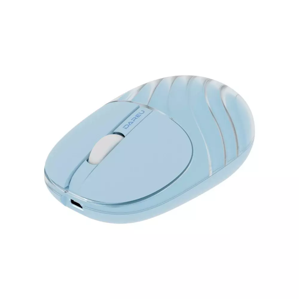 Dareu LM135G Wireless Mouse Blue