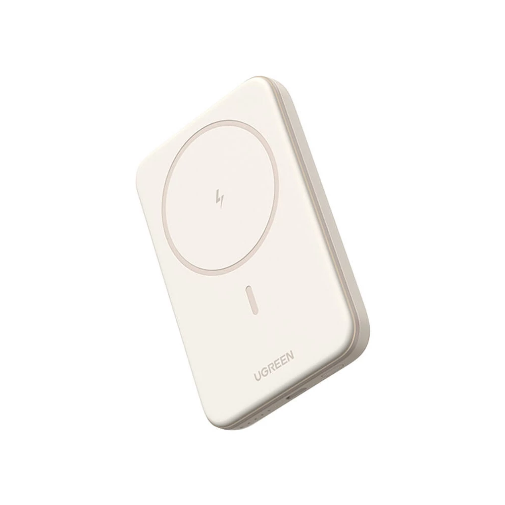UGREEN PB561 mágneses powerbank, 10000mAh, USB-C, 15W (bézs)