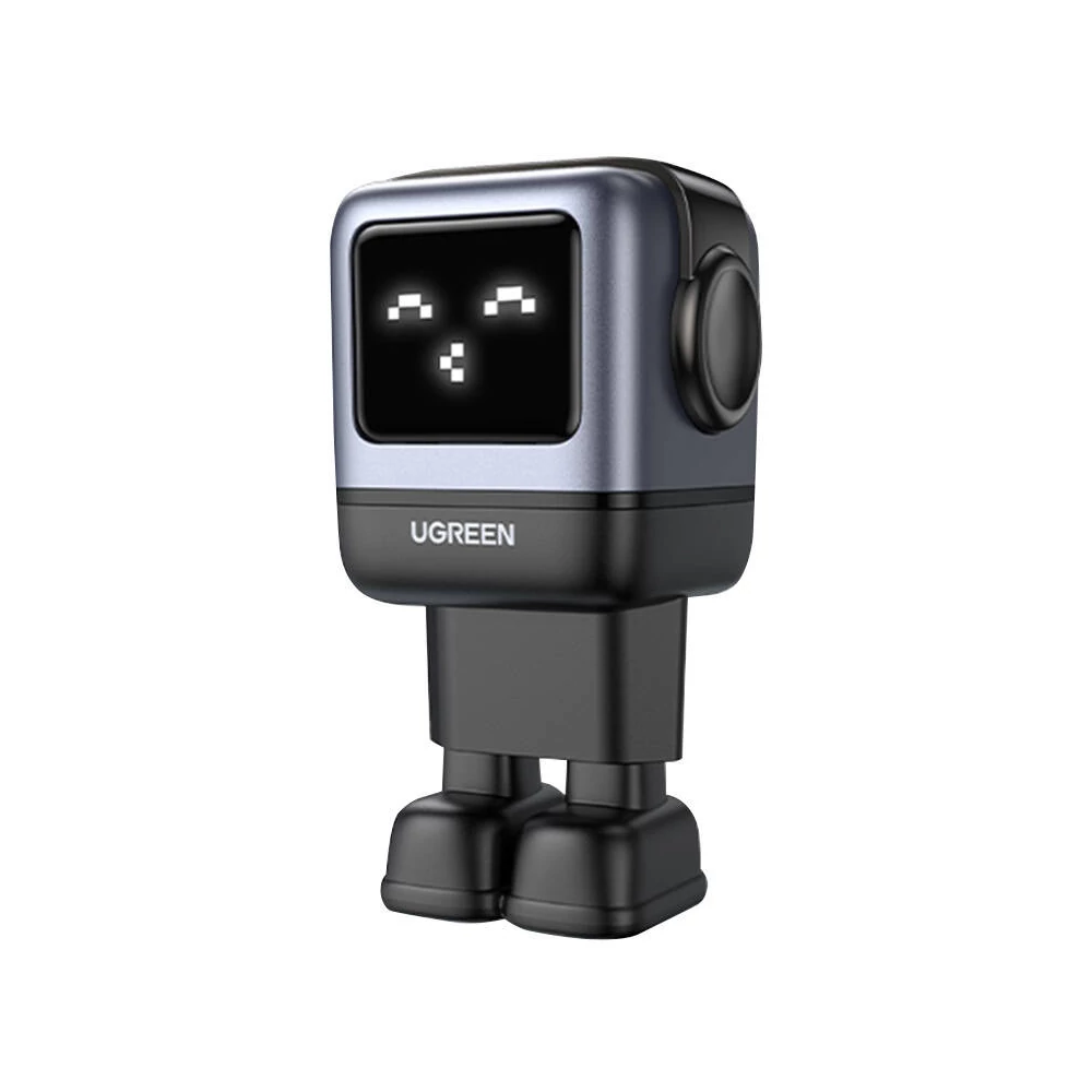 UGREEN Nexode RG (Robot GaN) hálózati töltő, 2x USB + USB-C, 65W (szürke)