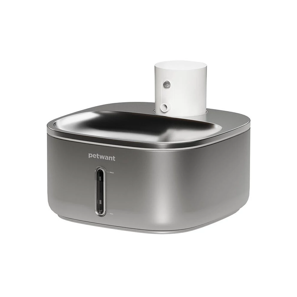 Petwant W4-S1 smart dog and cat fountain/drinker (stainless steel)