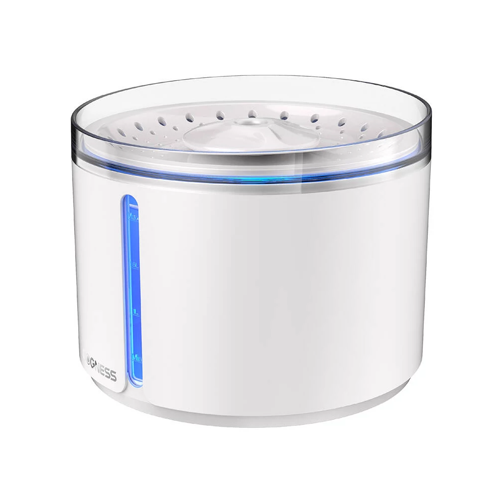 Dogness D09 2,2L-es intelligens kutya és macska szökőkút/itató LED-es jelzéssel (fehér)