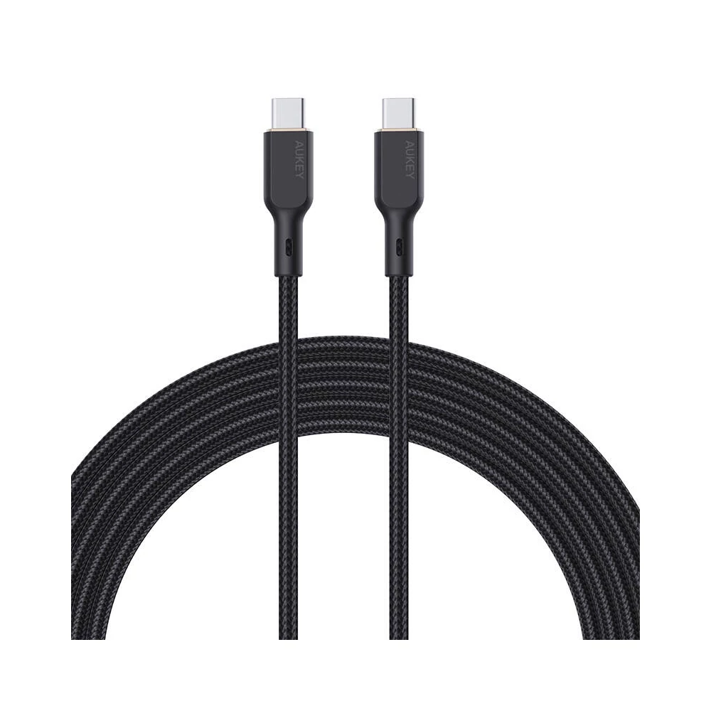 USB-C to USB-C Cable Aukey CB-KCC102, 100W, 1.8m (black)