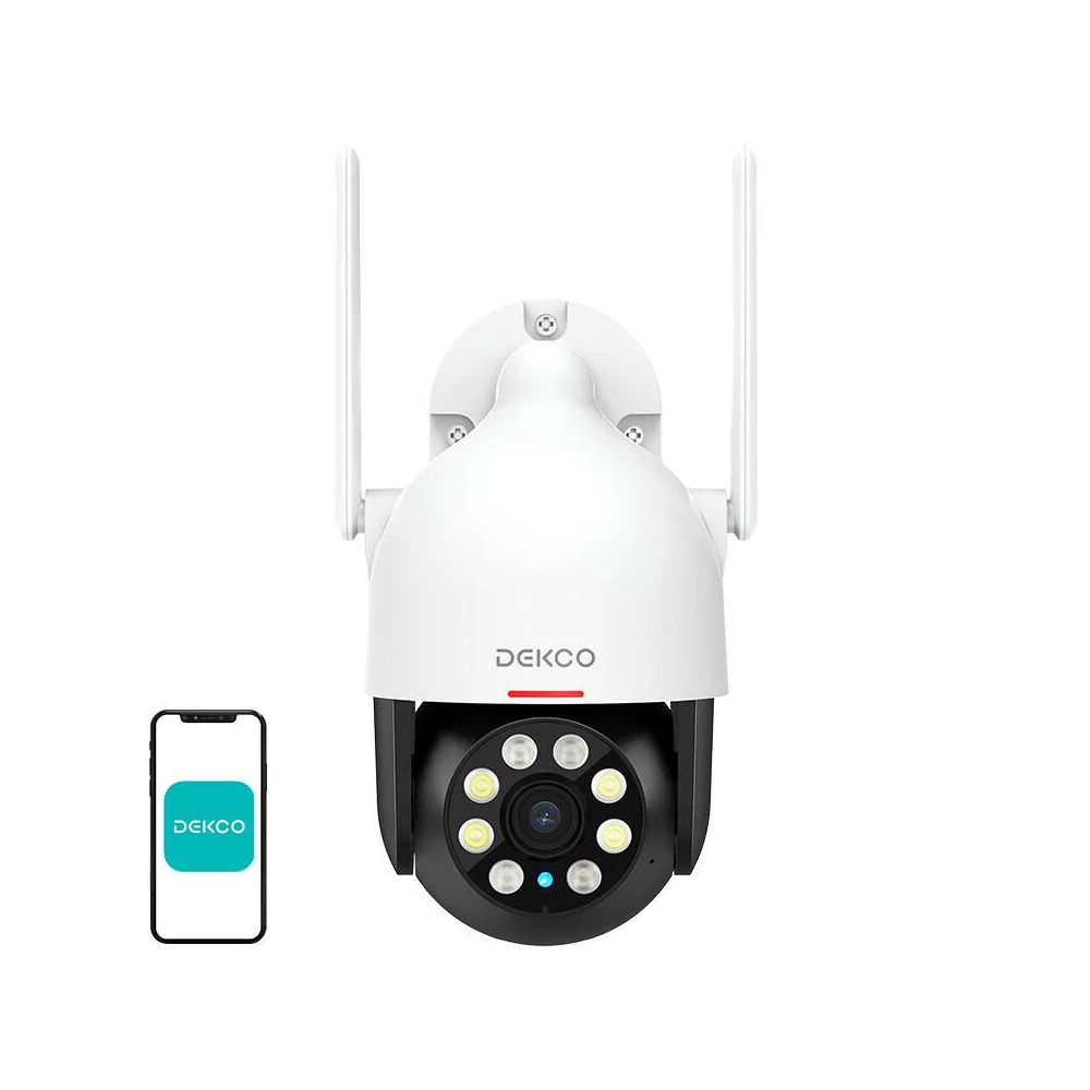 IP Outdoor camera WiFi DEKCO DC5L 2K QHD 166°