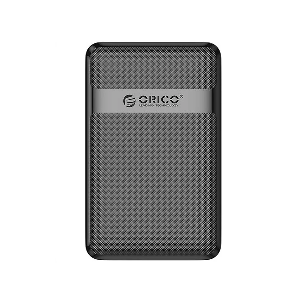 Orico 2577 HDD/SSD 2.5" drive enclosure, 5Gbps, USB-A to USB Micro-B (black)