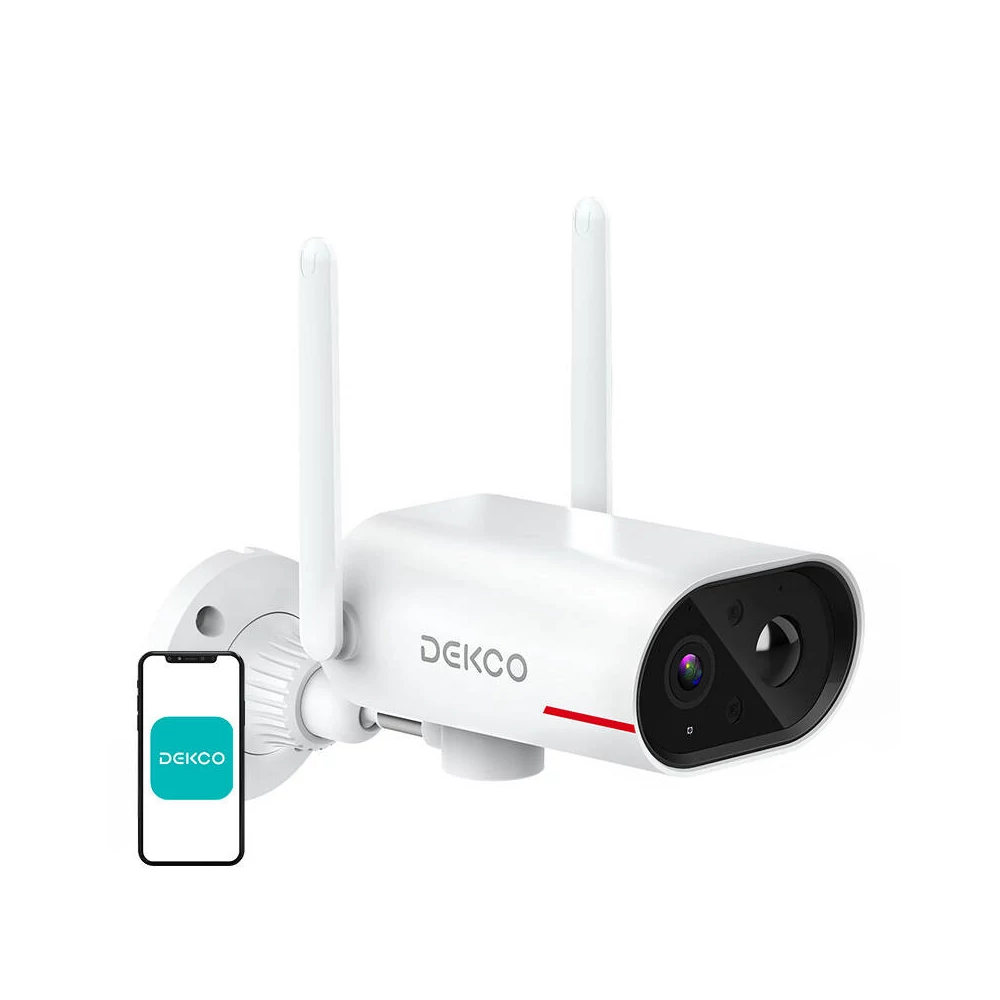 IP Outdoor WiFi camera with solar panel DEKCO DC8L 3MP