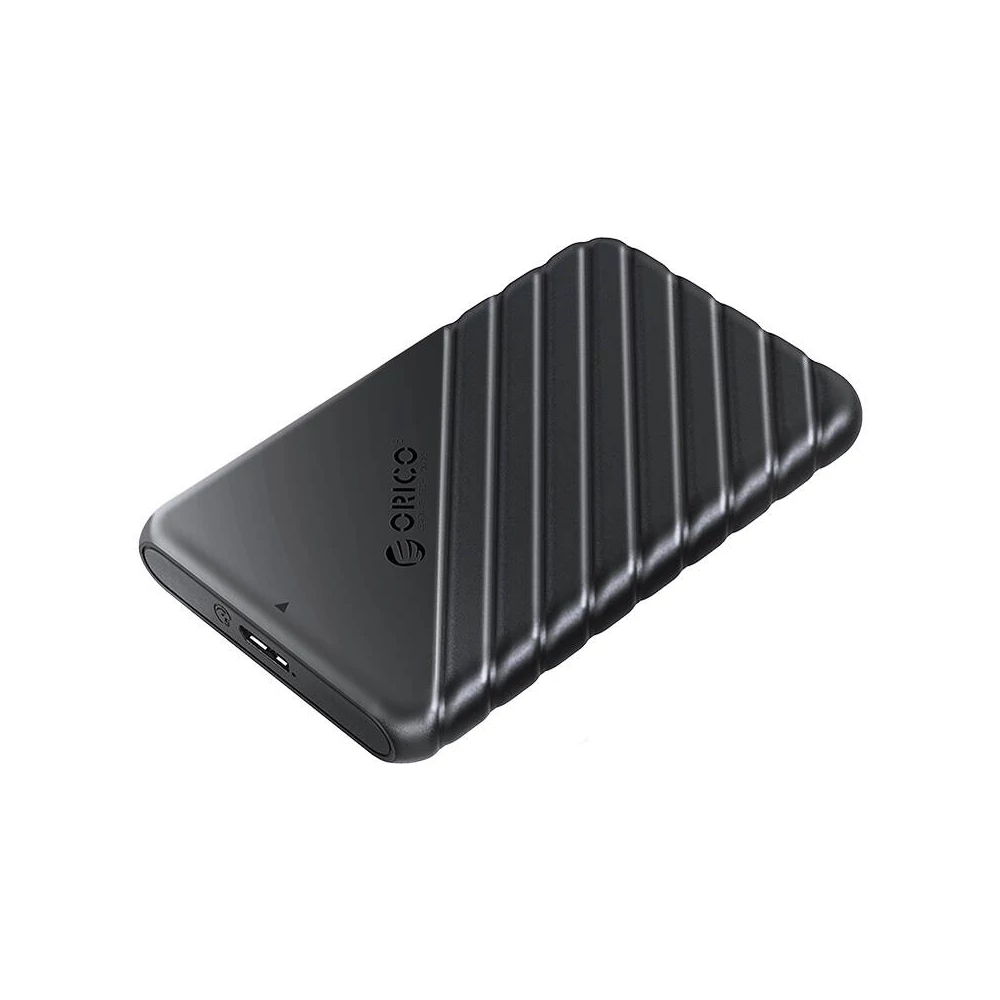 Orico 25PW1 HDD/SSD 2.5", 5Gbps, USB-A to USB Micro-B Drive Enclosure (black)