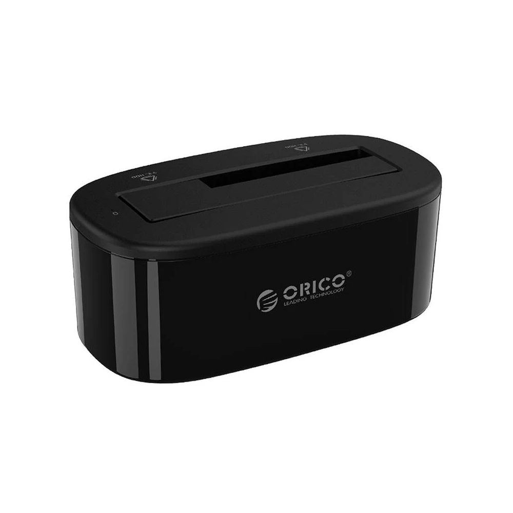 Orico dokkolóállomás 2,5 / 3,5" HDD / SSD, 5Gbps, USB-A USB-B-re (fekete)