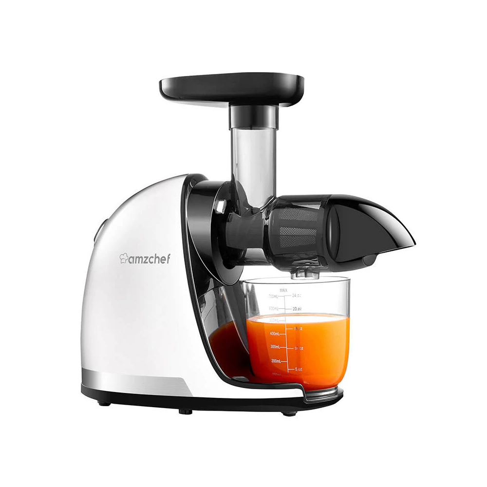 Slow Juicer AMZCHEF 1501-WT (White)