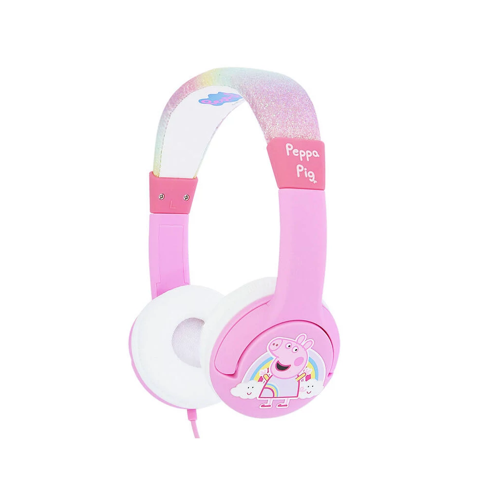 Wired headphones for Kids OTL Peppa Pig Glitter (pink)