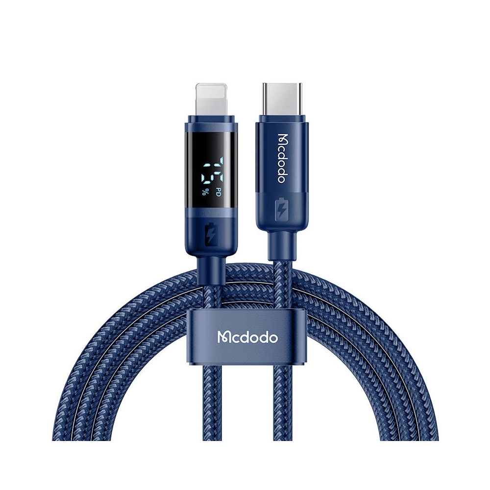 Mcdodo CA-5211 USB-C Lightning kábel, 36W, 1.2m (kék)