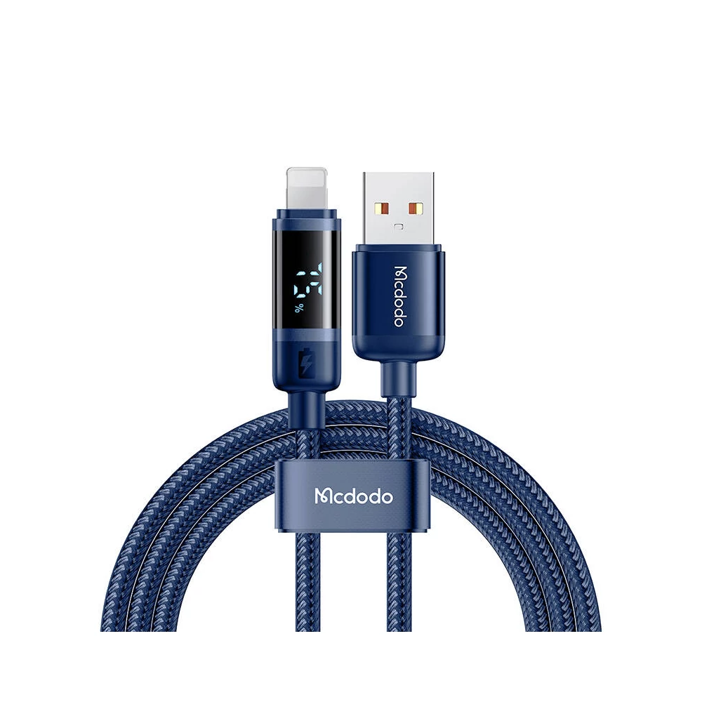 Mcdodo CA-5001 USB-A Lightning kábel, 100W, 1.2m (kék)