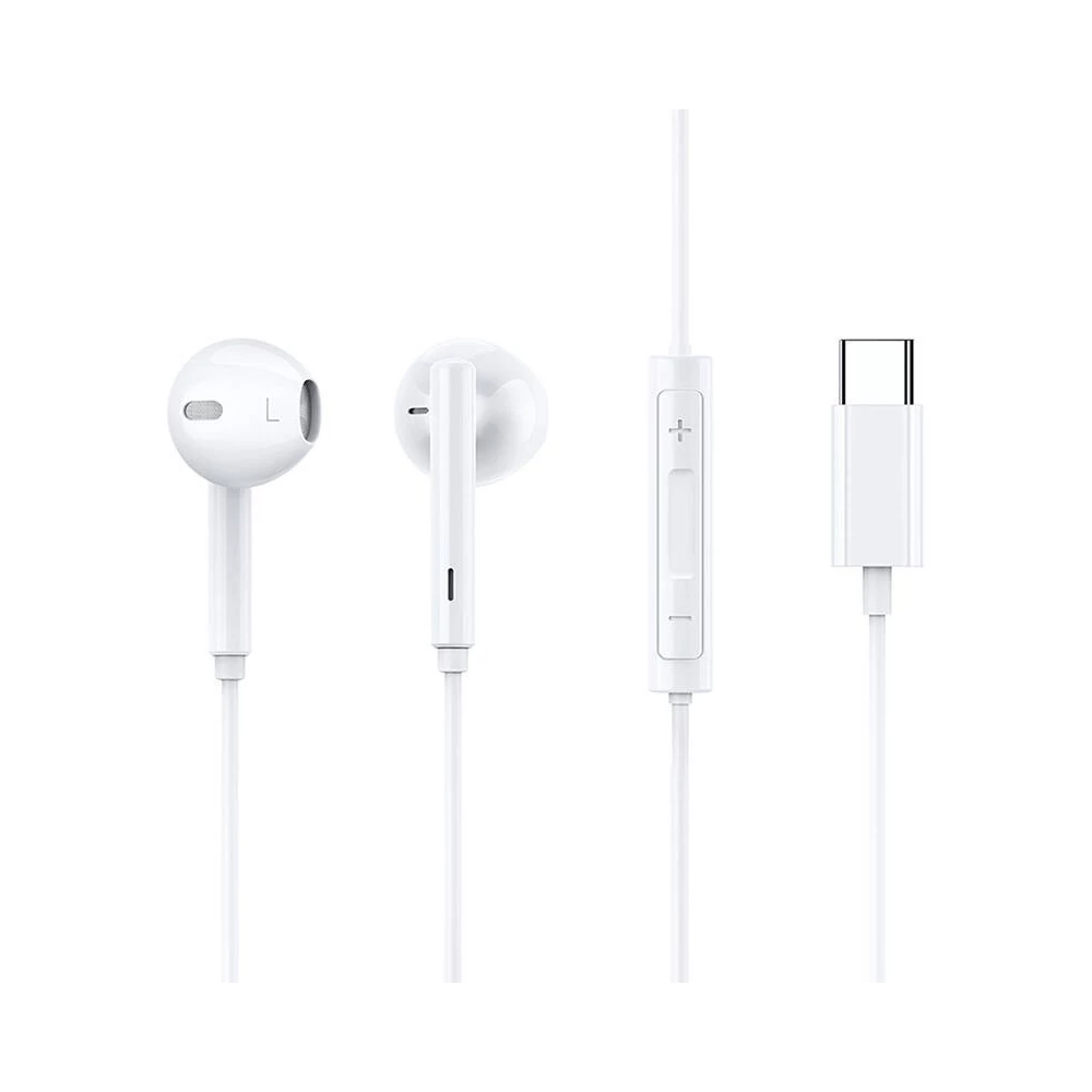 Mcdodo HP-7500 wired headphones, USB-C (white)