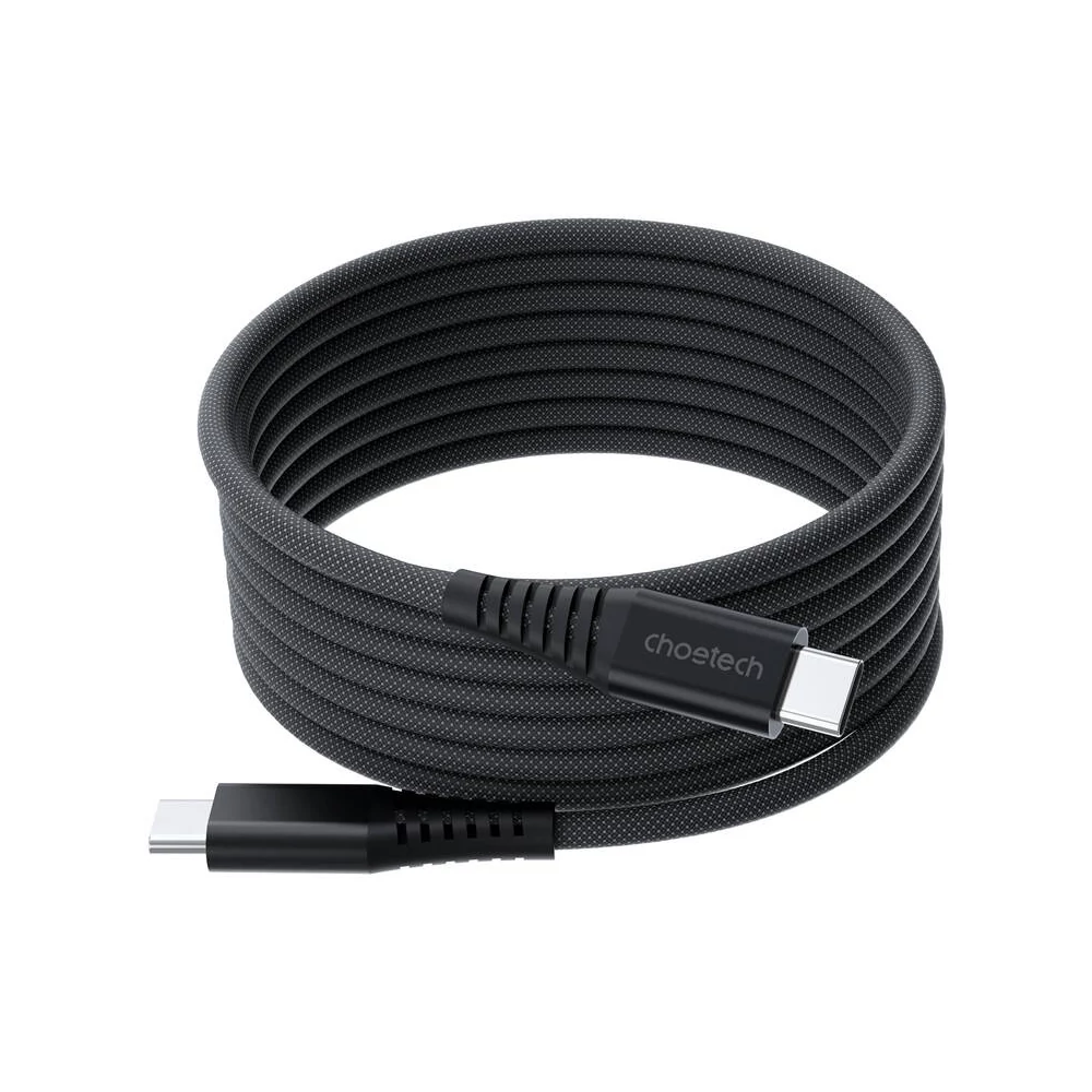 Choetech XCC-1051 USB-C-USB-C kábel, PD, 240W, 1.8m (fekete)