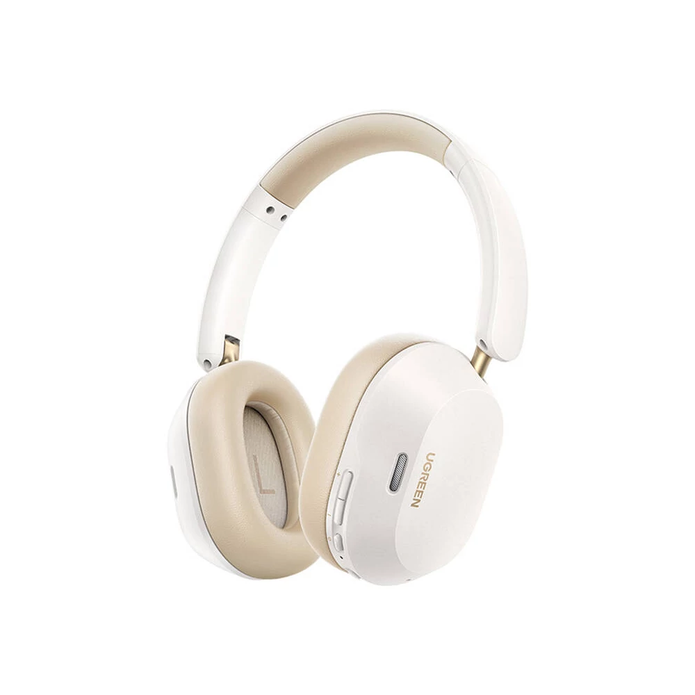 UGREEN HiTune Max 5C vezeték nélküli fejhallgató, Hybrid ANC, Bluetooth 5.4 (fehér)