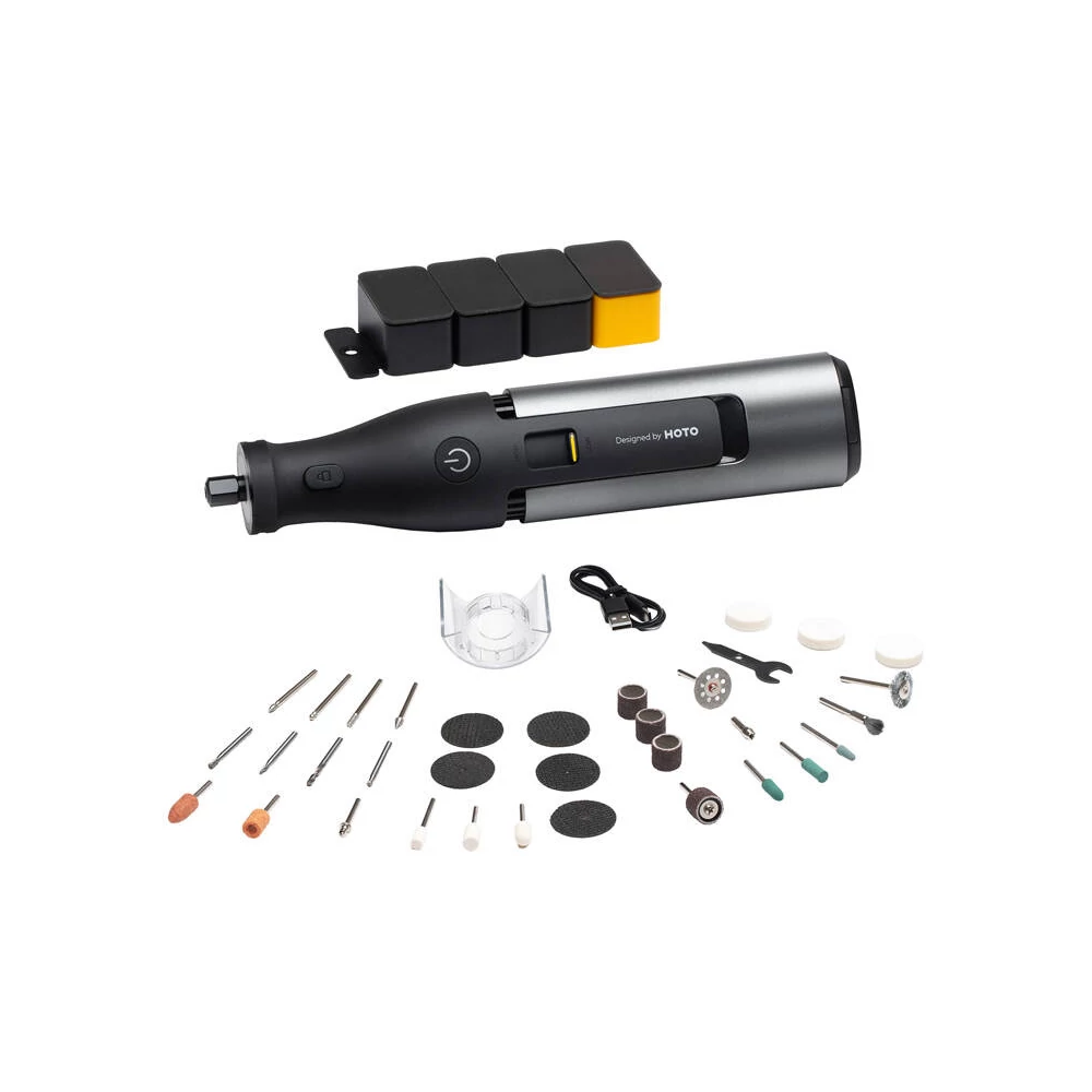 Precision multifunction grinder 12V set 36 el. HOTO QWLDM002 35000RPM