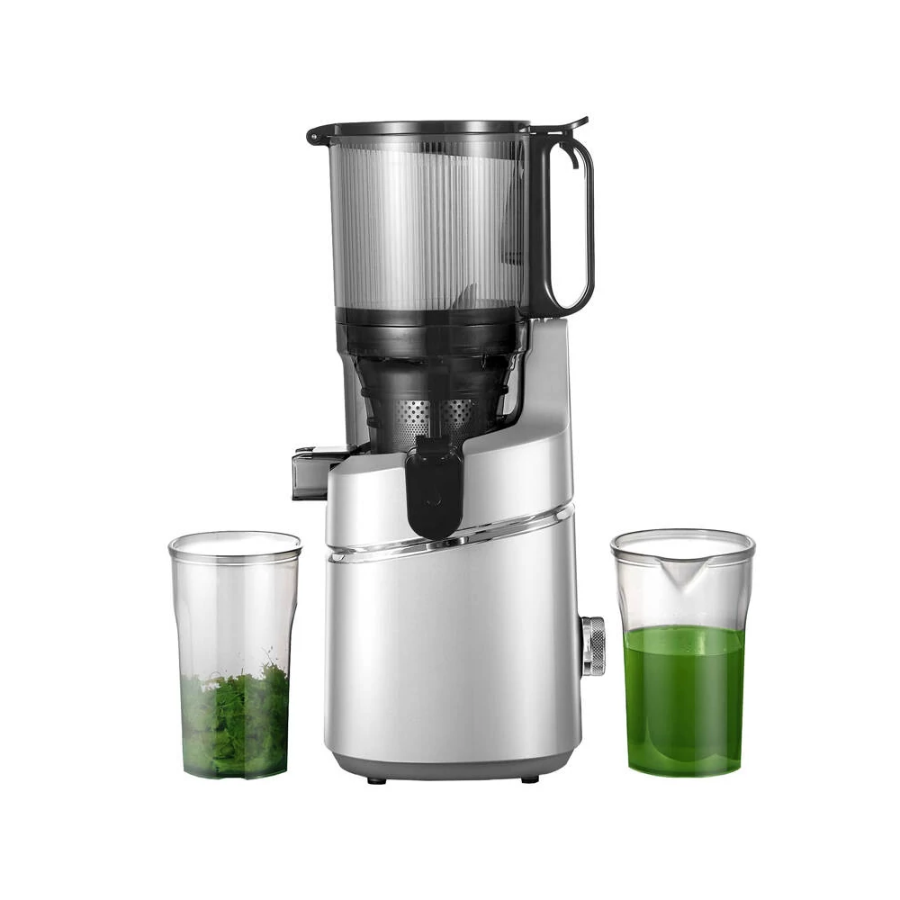 AMZCHEF SJ-036-SV lassú sebességű gyümölcscentrifuga (ezüst)