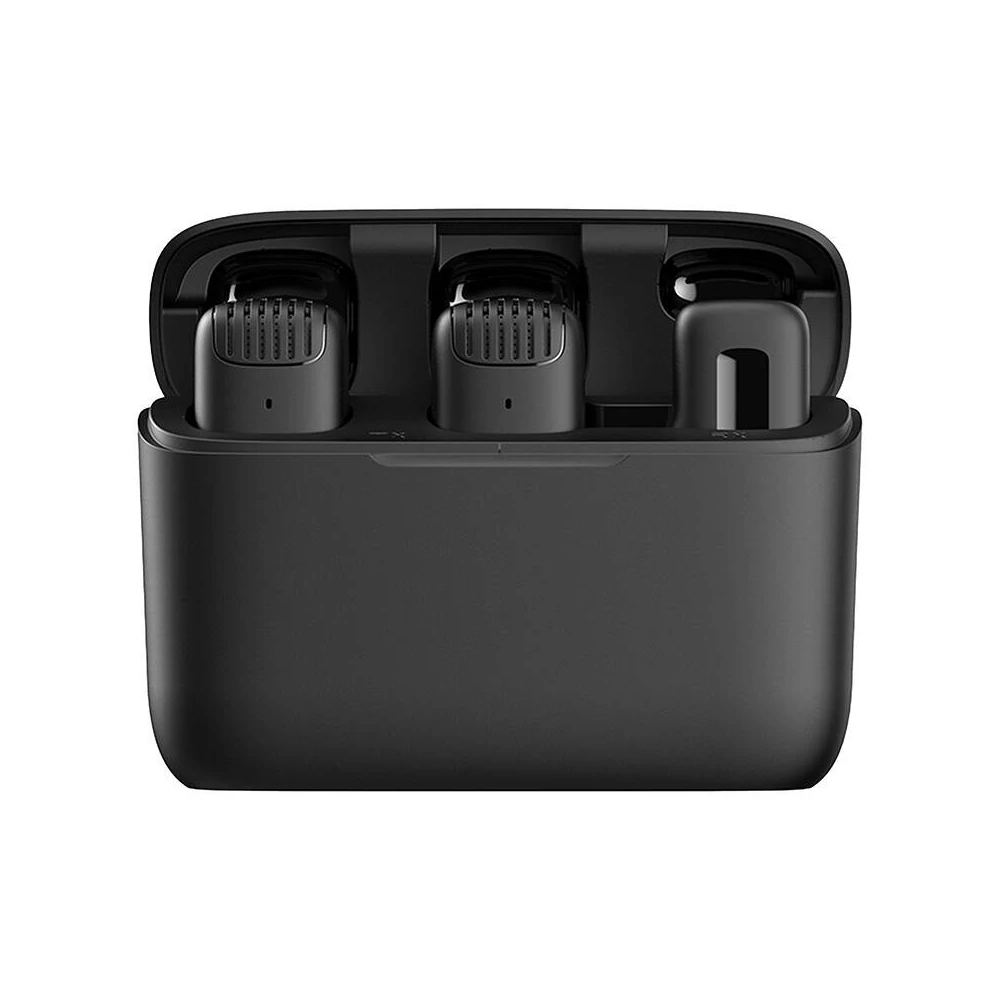 APEXEL APL-MIC008 USB-C mikrofon töltőtokkal, 2 db