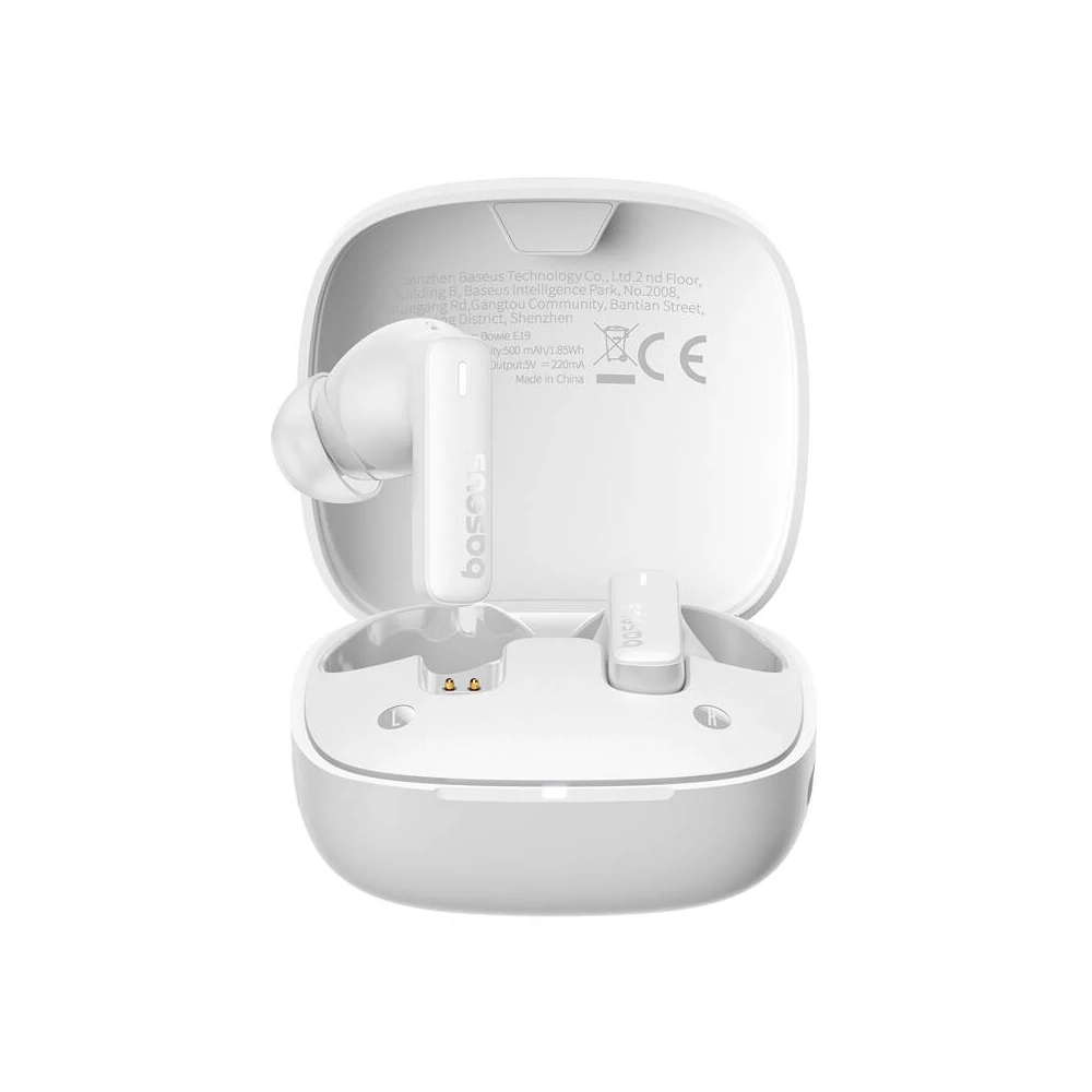 TWS Baseus Bowie E19 Headphones (white)