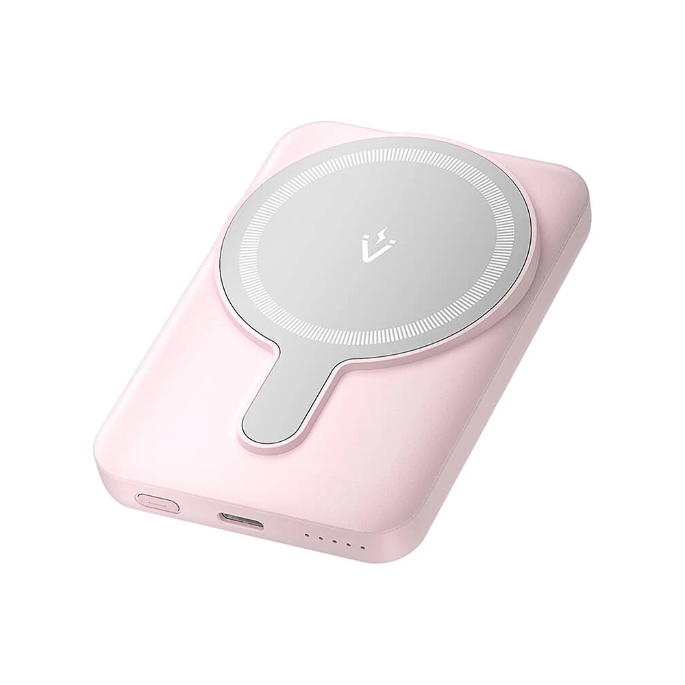 Vention FHSP0 20W mágneses 5000mAh powerbank (rózsaszín)