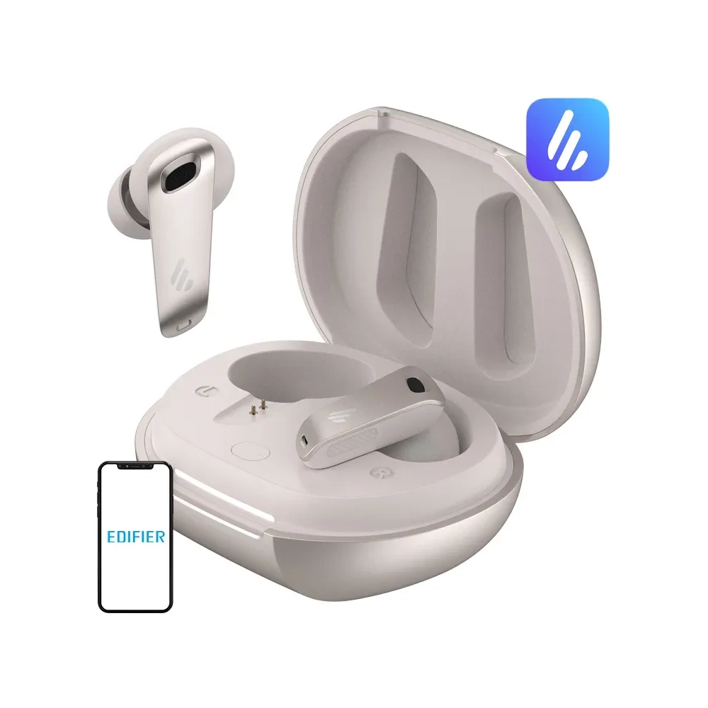 Edifier NeoBuds Plus TWS fülhallgató, ANC (gyöngyház)