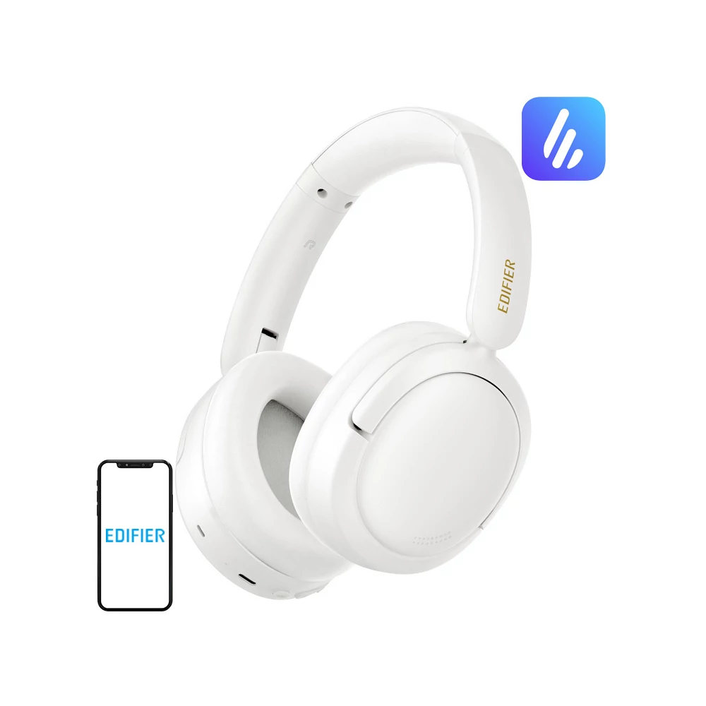 Edifier W800BT SE vezeték nélküli fejhallgató (fehér)