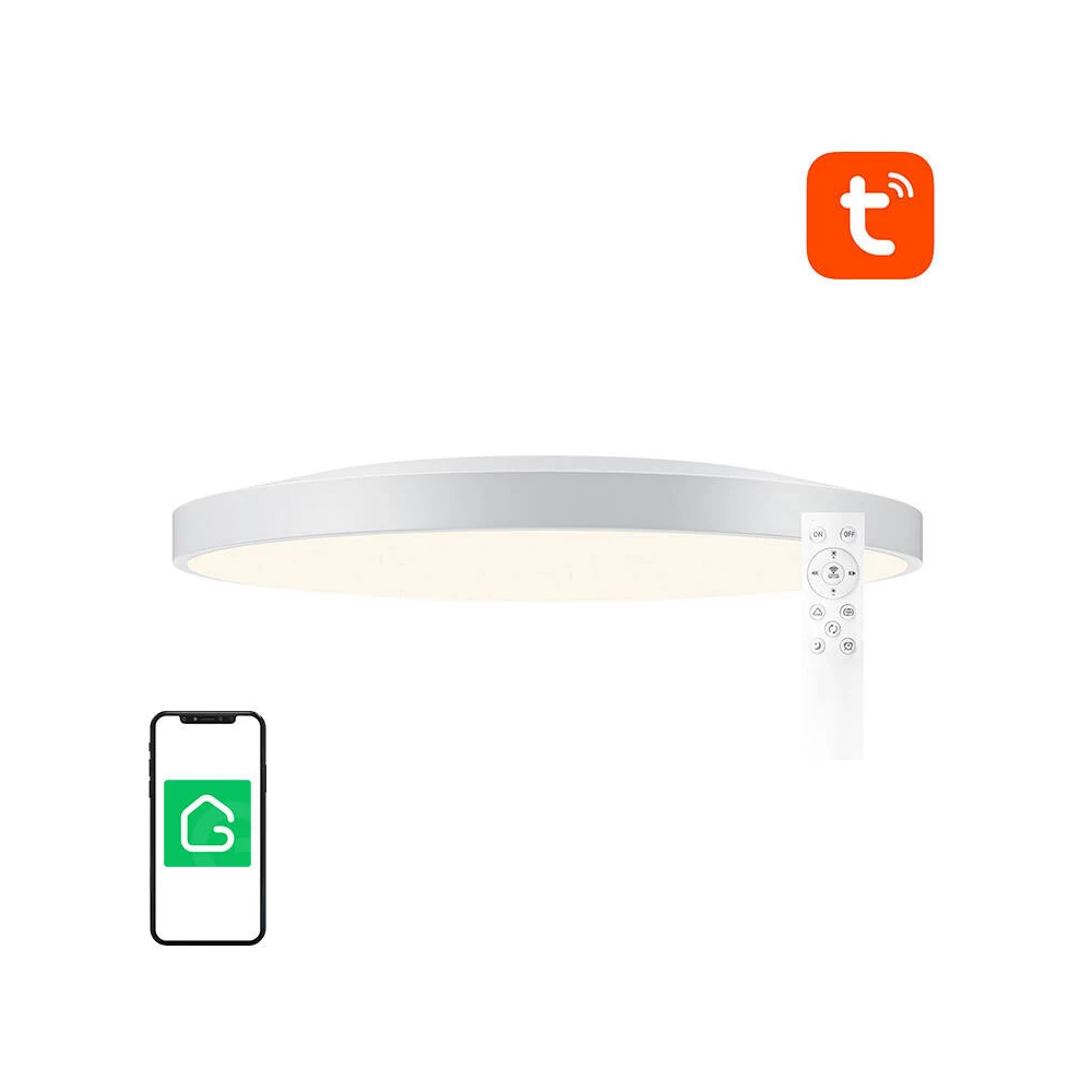Gosund LB13 WiFi/Bluetooth intelligens mennyezeti lámpa, 1600lm, 30cm, 16M, Tuya + távirányító