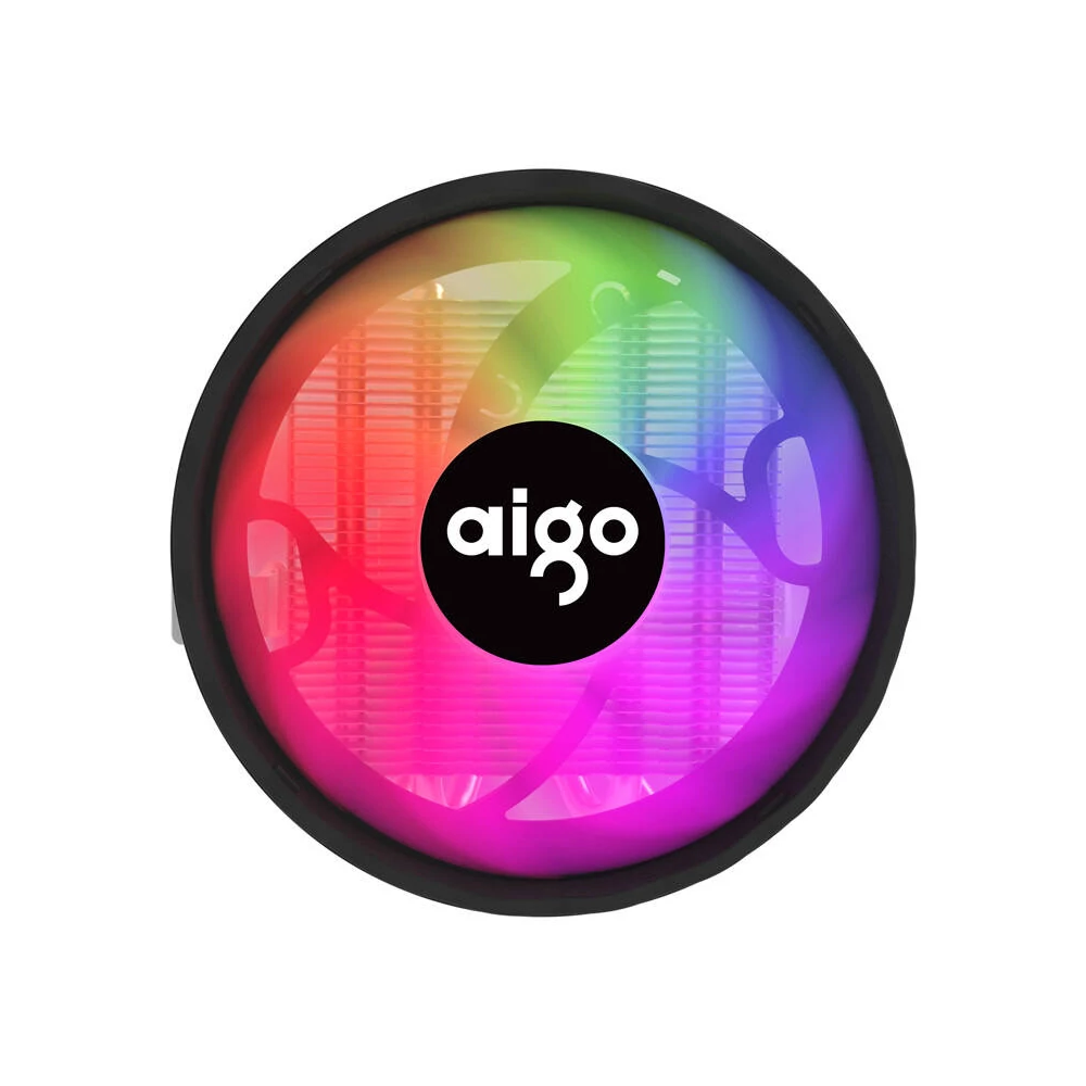Aktív hűtés az Aigo ICE 400 X processzorhoz (hűtőborda + ventilátor 100x140)