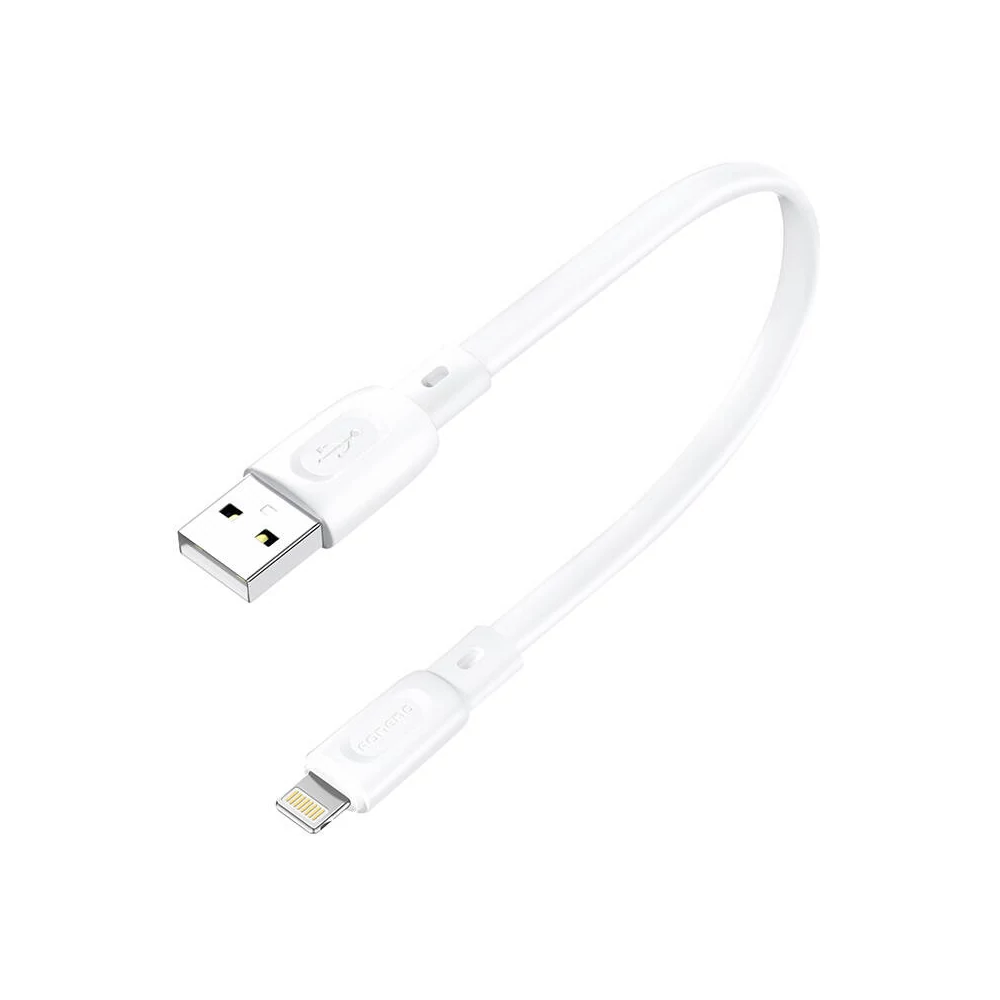 Foneng X107 USB-A-Lightning kábel, 3A, 0.25m (fehér)