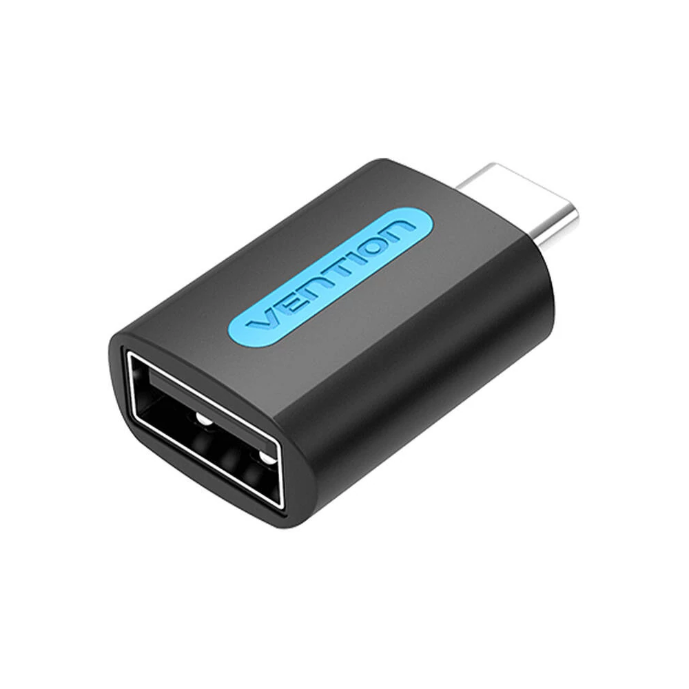 Vention USB adapter CDTB0, USB-C férfi USB 2.0 női csatlakozóra (fekete)