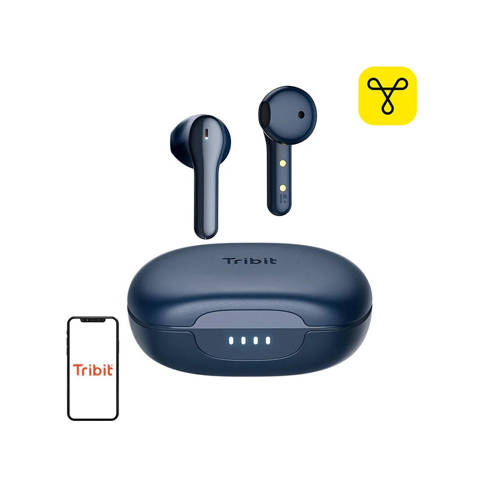 Earphones TWS Tribit SolarBuds C2 BTH96R (black)