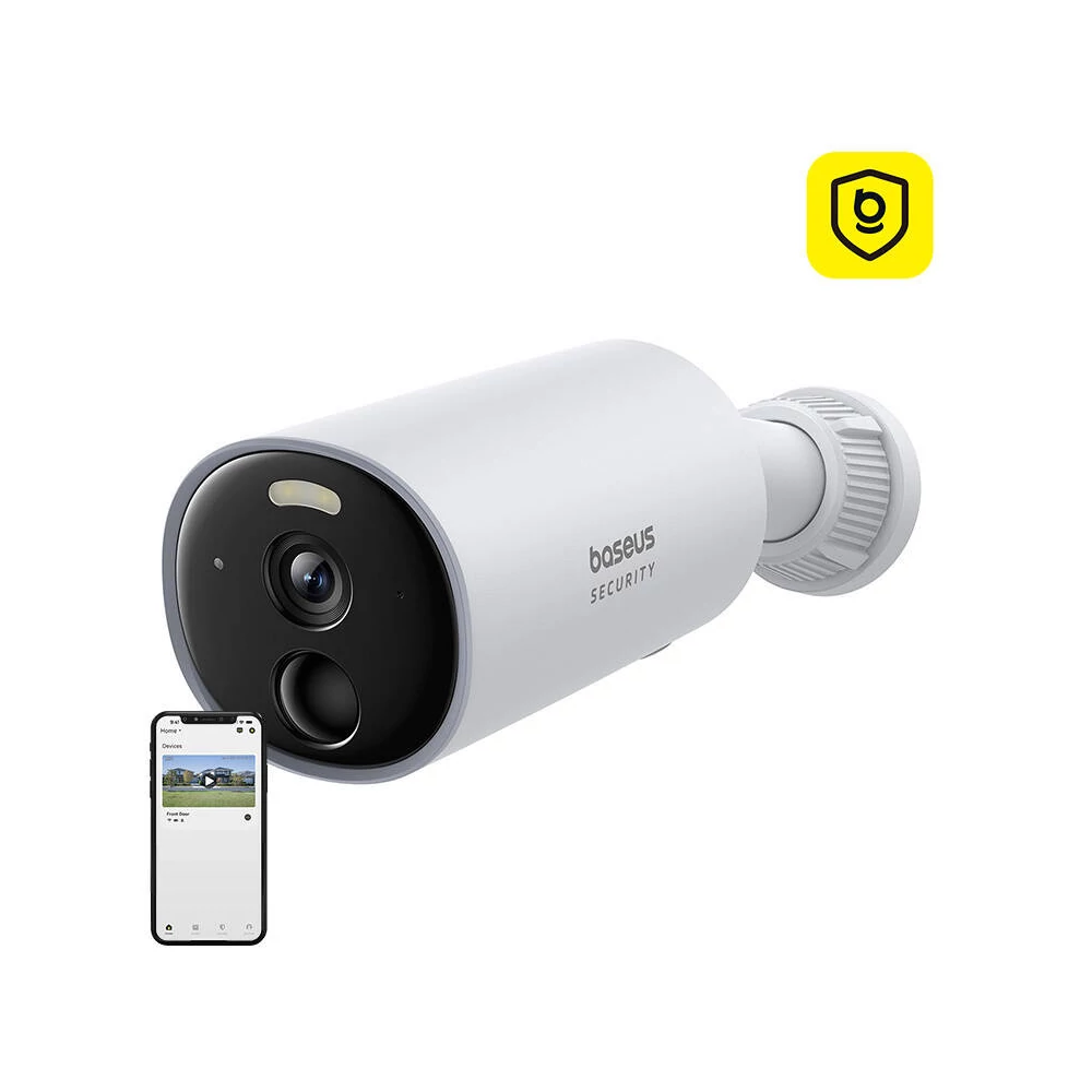 Baseus B1 2k Outdoor Camera (White)