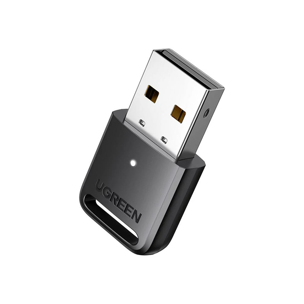 UGREEN CM591 Bluetooth 5.3 USB adapter, LED, 20 m hatótávolság (fekete)