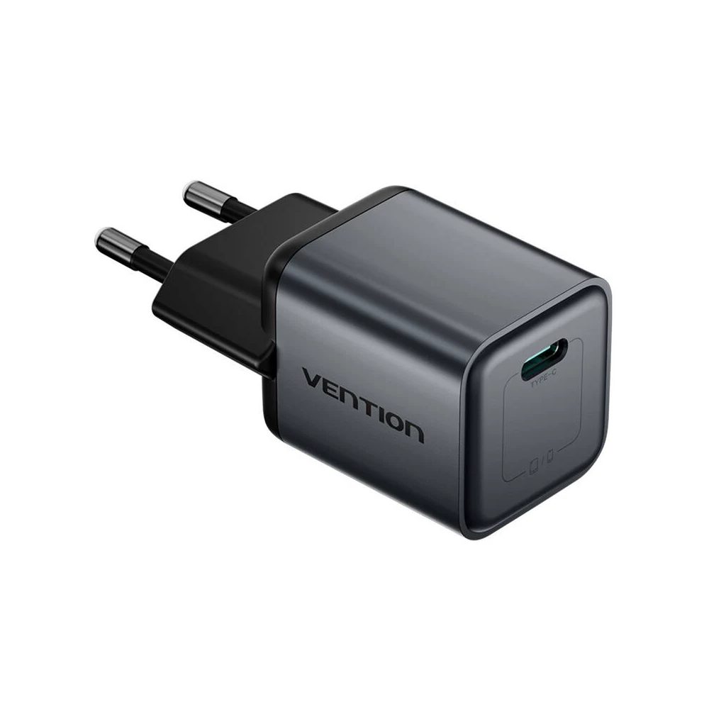 GaN Vention USB-C 20W-os töltő (szürke)