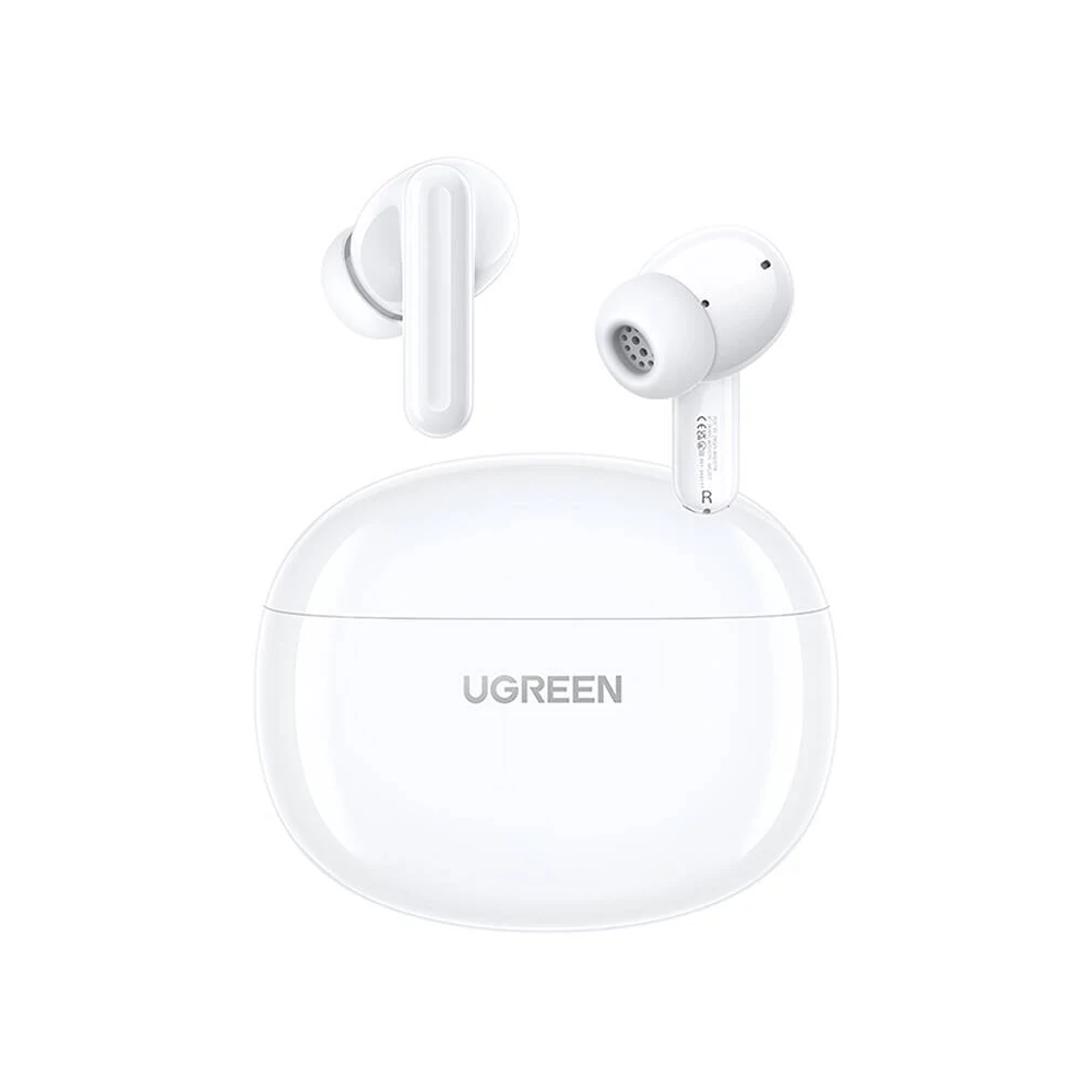 Ugreen HiTune T3C TWS fülhallgató, Bluetooth 5.4, IPX5, mikrofon (fehér)