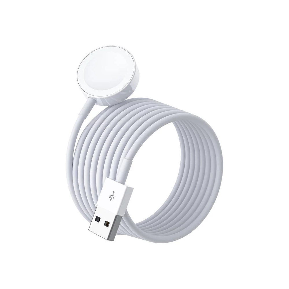 Choetech T401 USB-A Apple Watch töltő (fehér)
